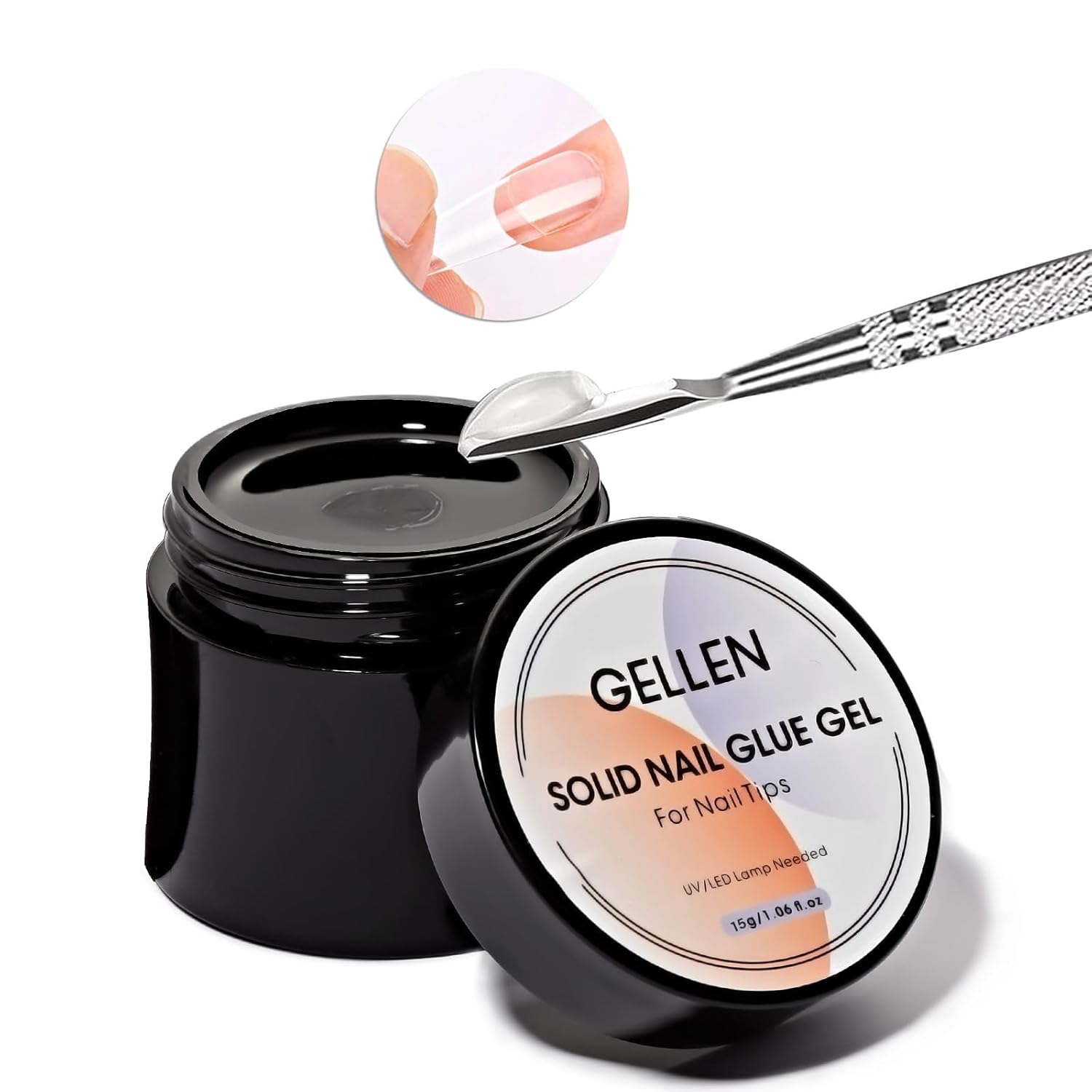 Nail Art Extension - GELLEN ネイルソリッドグルービルダー クリア強化ジェル ネイルチップエクステンション用 プロサロン品質 マニキュア