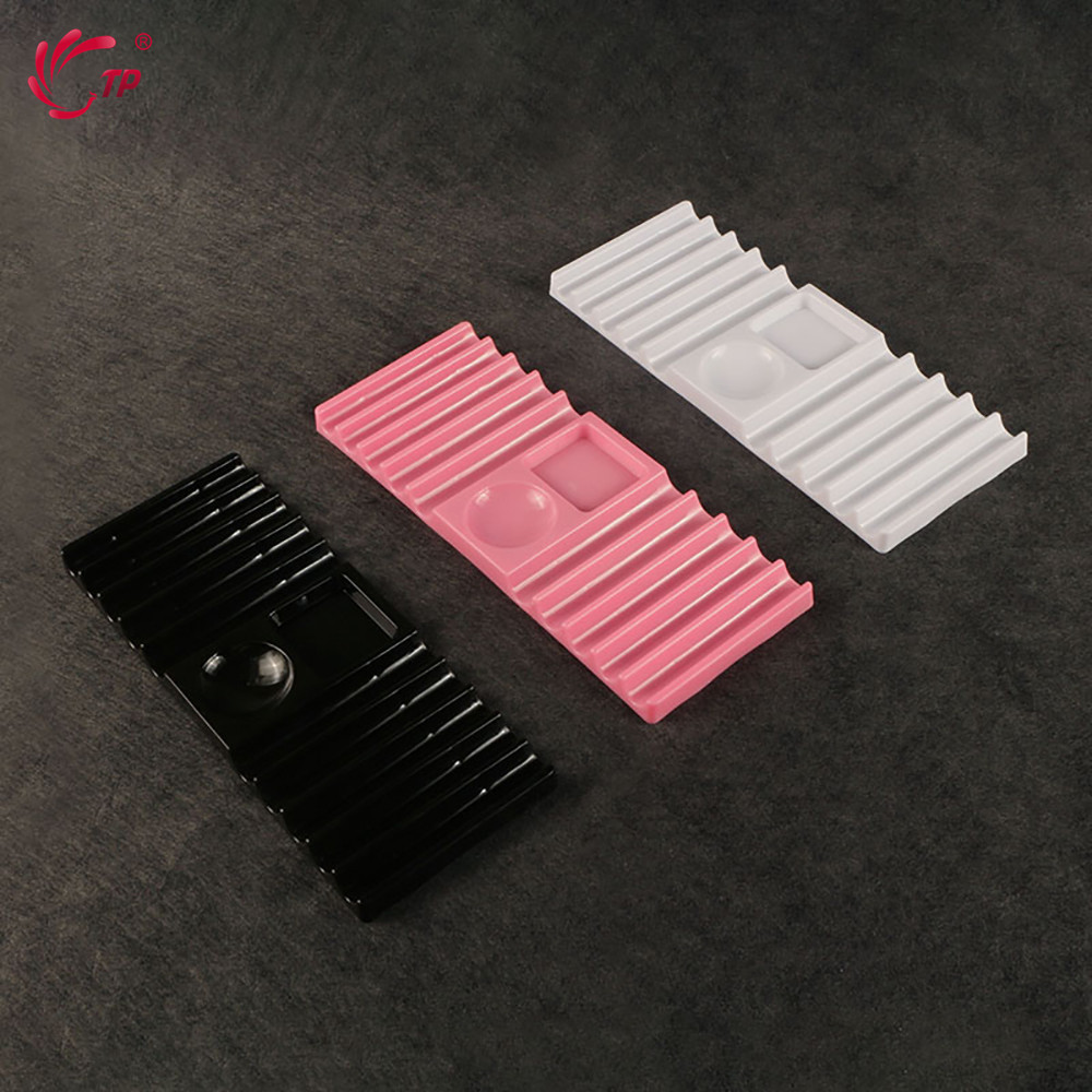 Nail Art Extension - TPデュアルフォームホルダー プラスチック製ペンスタンド ネイルアートツール用 ネイルブラシホルダー収納 ネイルエクステンションモールドホルダー収納ラックツール