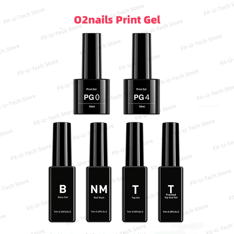 Peel Off Base Coat - O2nails プリントジェル PG0 PG4 ネイルプリンター専用ジェル ネイルプリント用