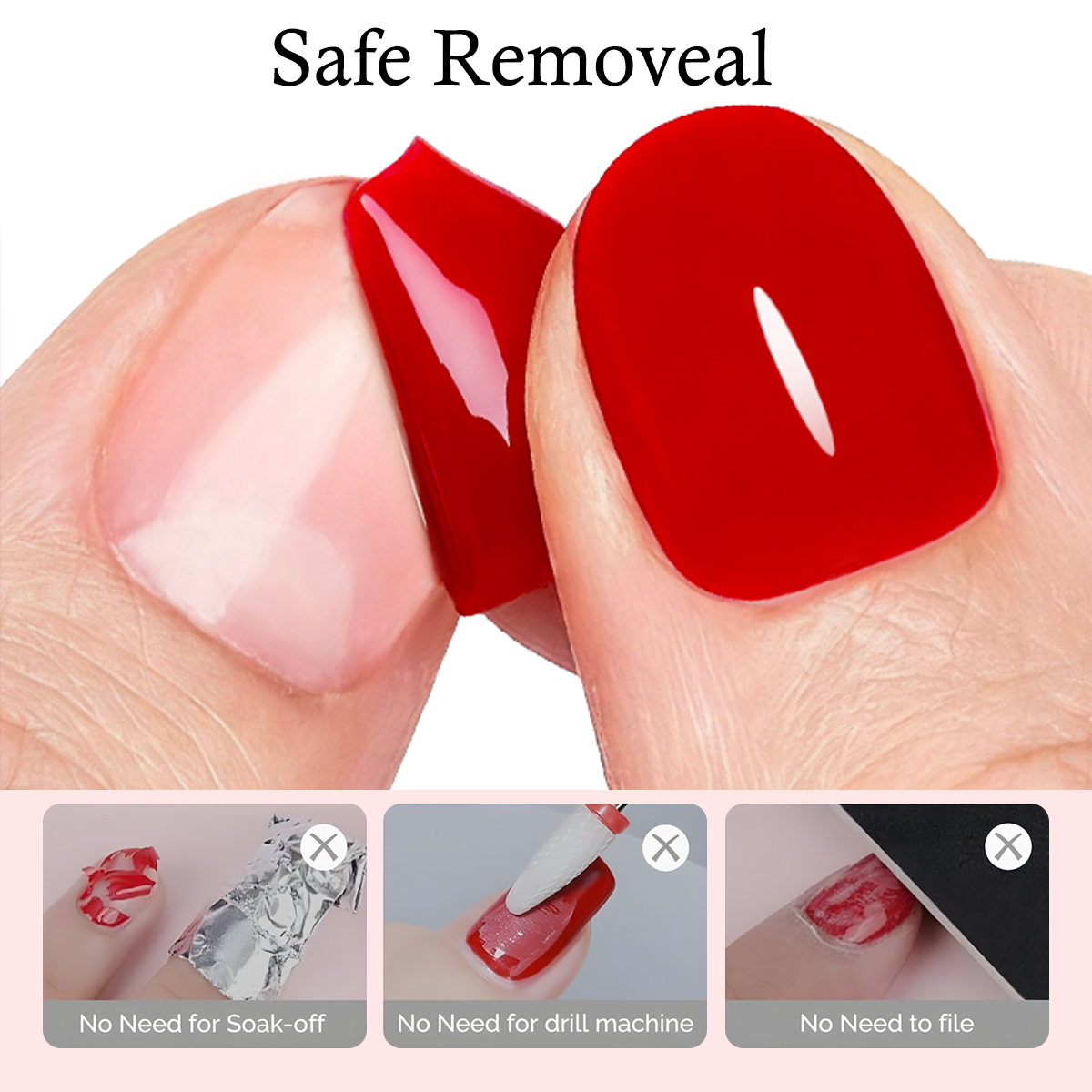 手間のかからないピールオフベースコート — 15ml UVソ - Peel Off Base Coat のレビューと価格