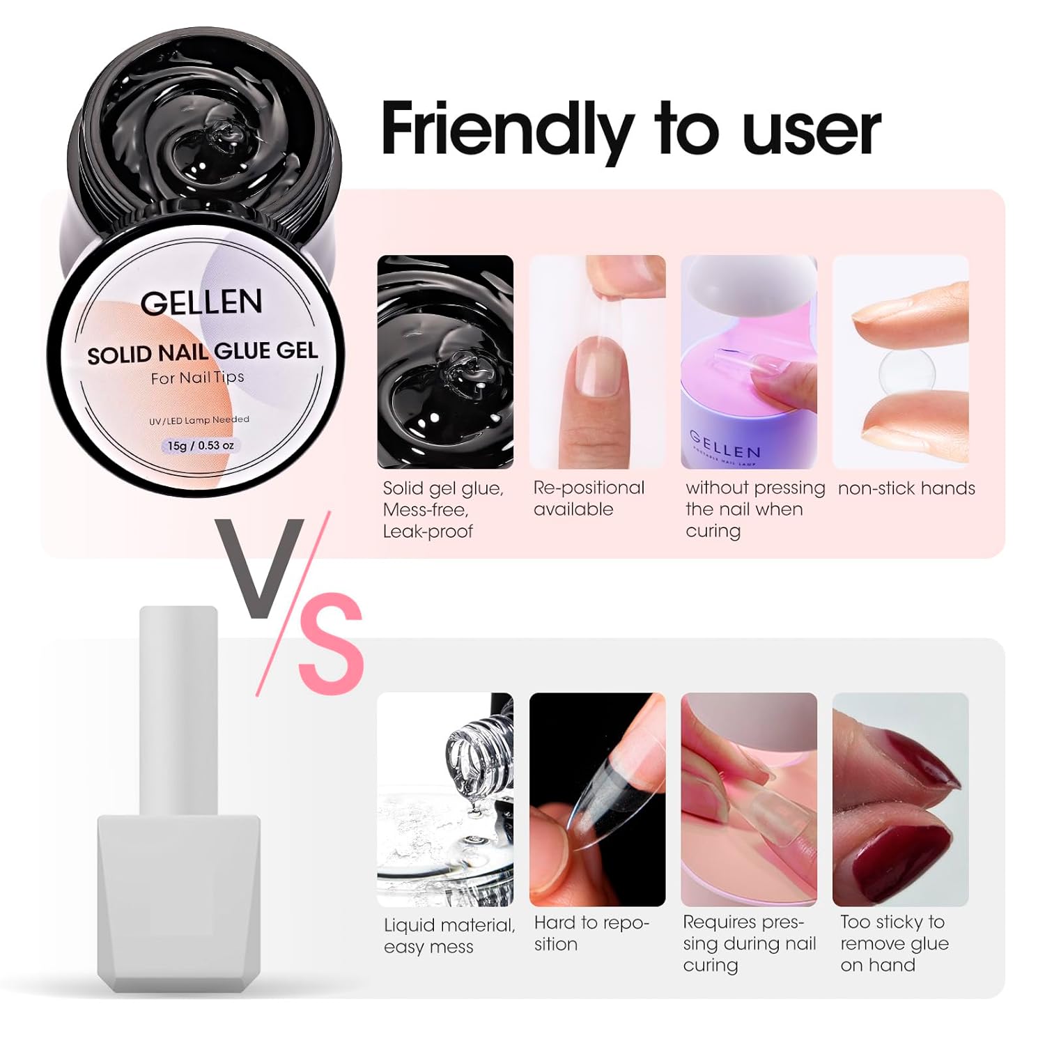 GELLEN ネイルソリッドグルービルダー クリア強化ジェル - Nail Art Extension のレビューと価格
