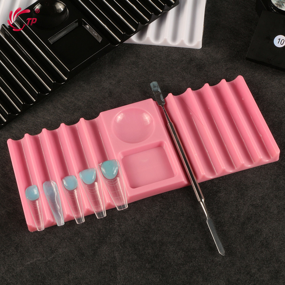 TPデュアルフォームホルダー プラスチック製ペンスタンド ネ - Nail Art Extension のレビューと価格