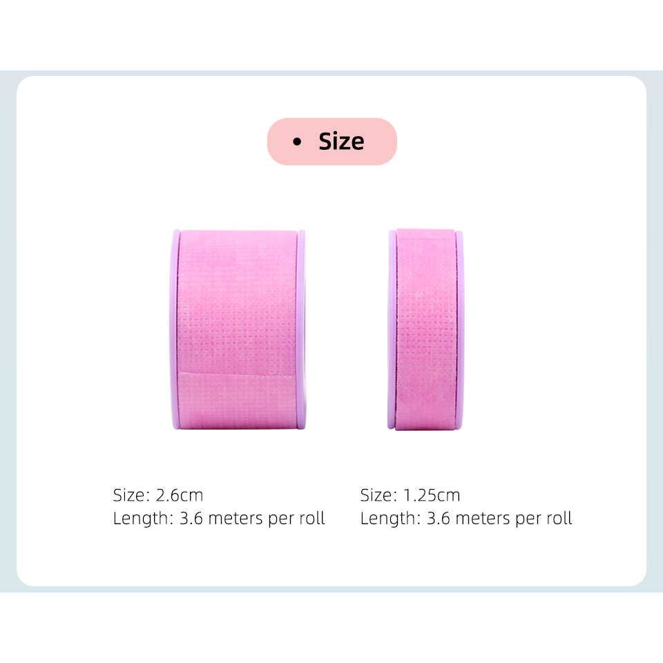 シリコンジェルテープ,不織布,敏感肌の色,通気性,目の下,ま - Nail Art Extension のレビューと価格