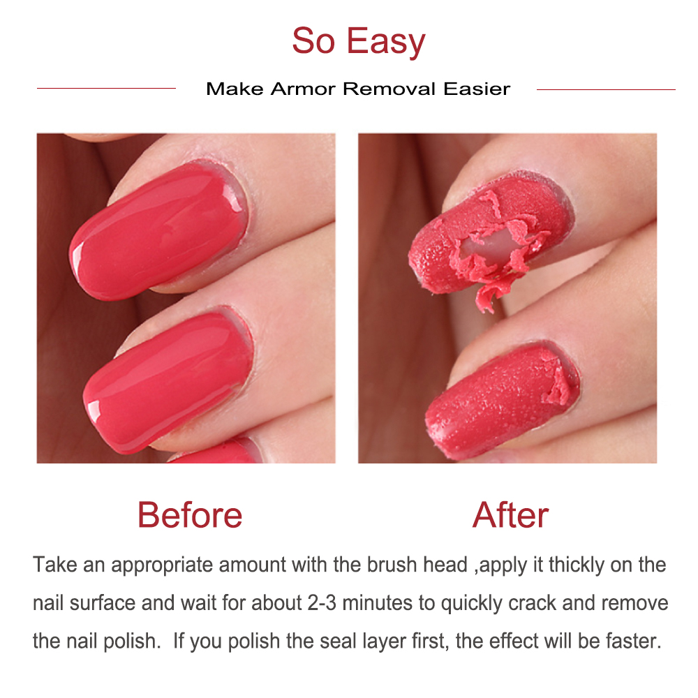 Nature知って魔法のネイルリムーバー,マニキュアリムーバ - Peel Off Base Coat のレビューと価格