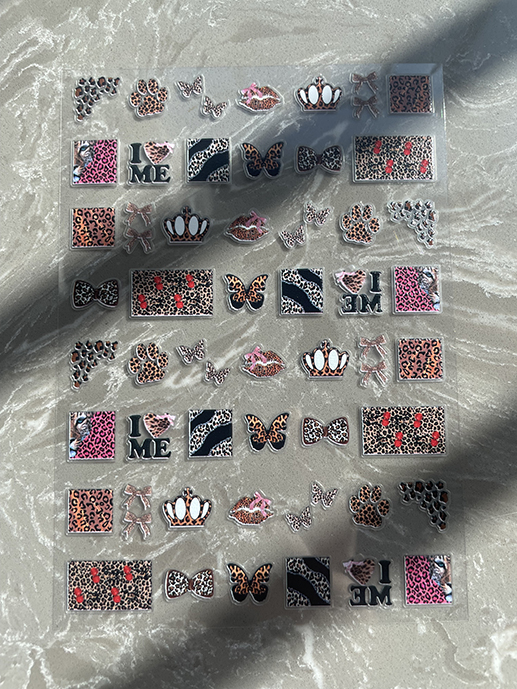 ミニPVCかわいい柄ポスターグッズステッカーネイルアートDI - Nail Art Nail Art のレビューと価格