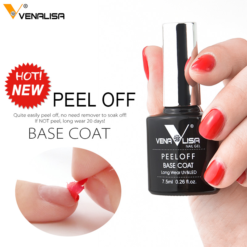 VENALISA TPOフリー 簡単ピールオフ ウォーターベ - Peel Off Base Coat のレビューと価格