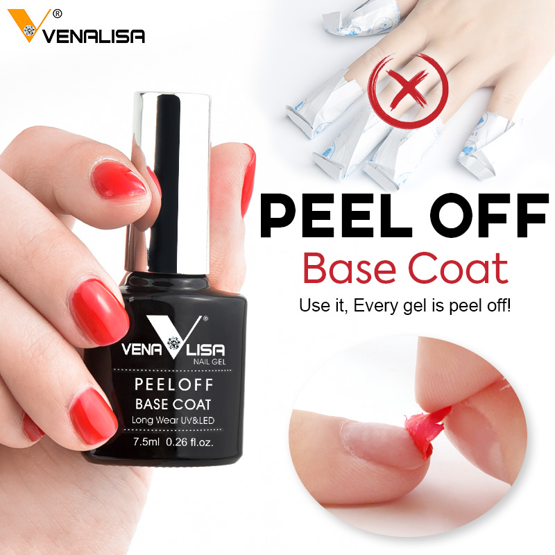 VENALISA TPOフリー 簡単ピールオフ ウォーターベ - Peel Off Base Coat のレビューと価格