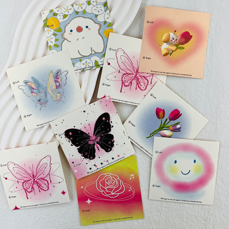 50枚入り 6.5x6.5cm 8x8cm 付け爪用段ボール - Nail Art Quotes のレビューと価格