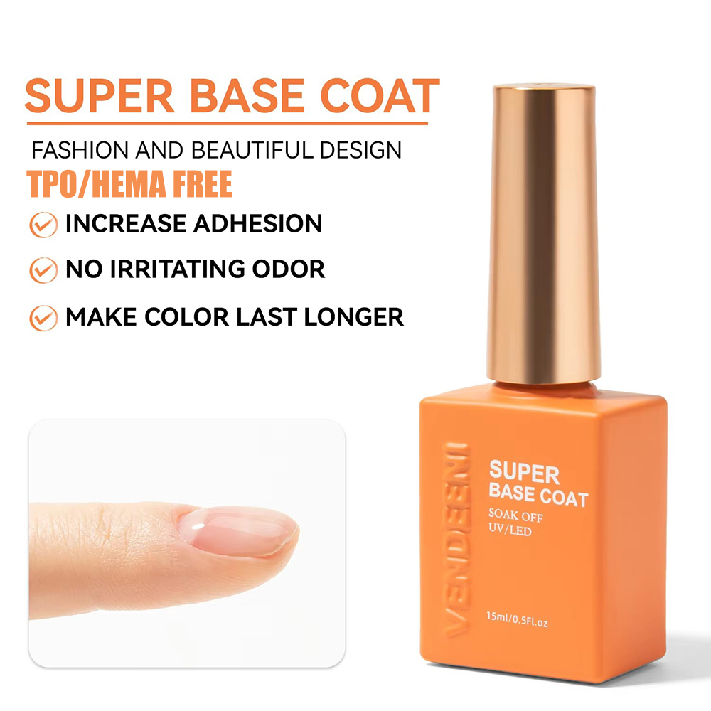 Vendeeni TPO HEMA FREE スーパーベース - Peel Off Base Coat のレビューと価格