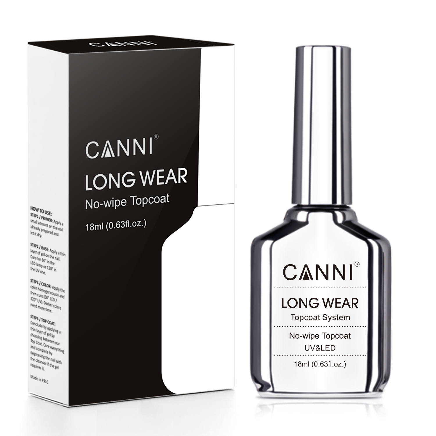 キャニ TPOフリー HEMAフリー 18ml ロングウェア - Peel Off Base Coat のレビューと価格
