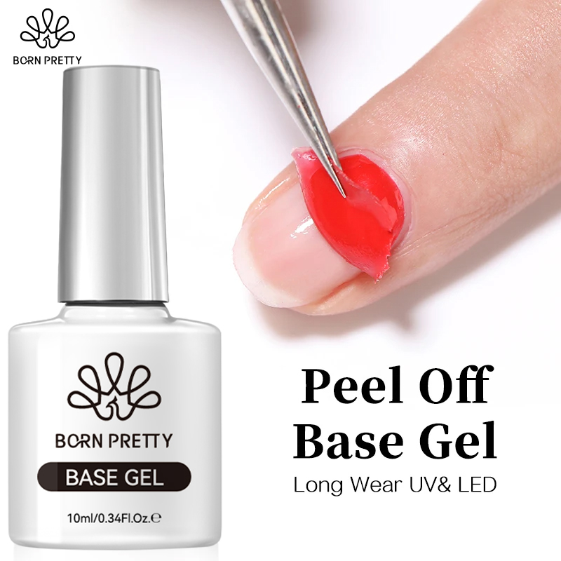 BORN PRETTY ピールオフベースジェルロングウェアス - Peel Off Base Coat のレビューと価格