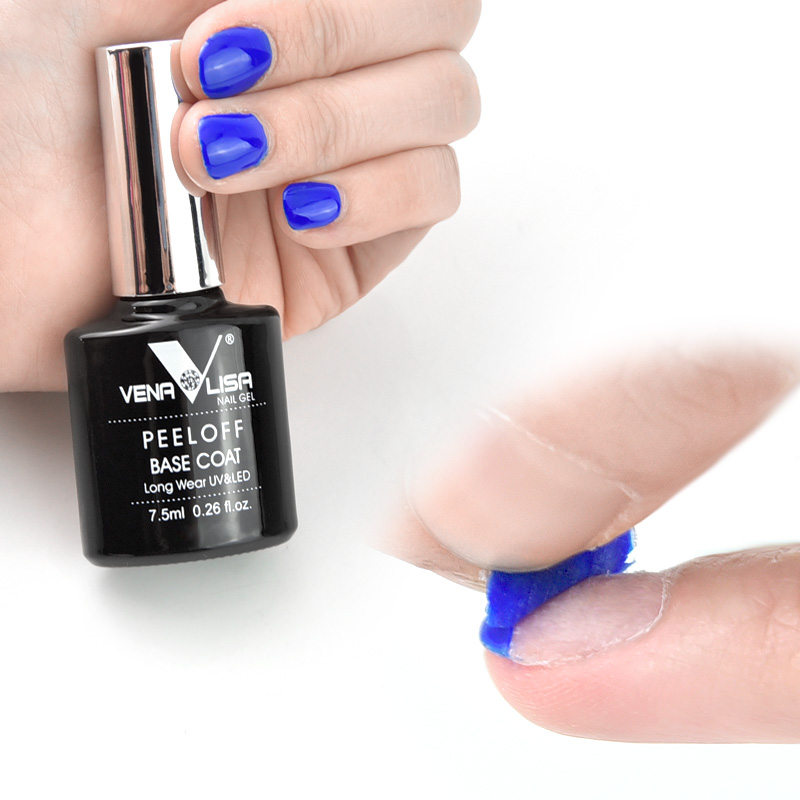 VENALISA新発売 長持ちテンパードノーワイプトップコー - Peel Off Base Coat のレビューと価格