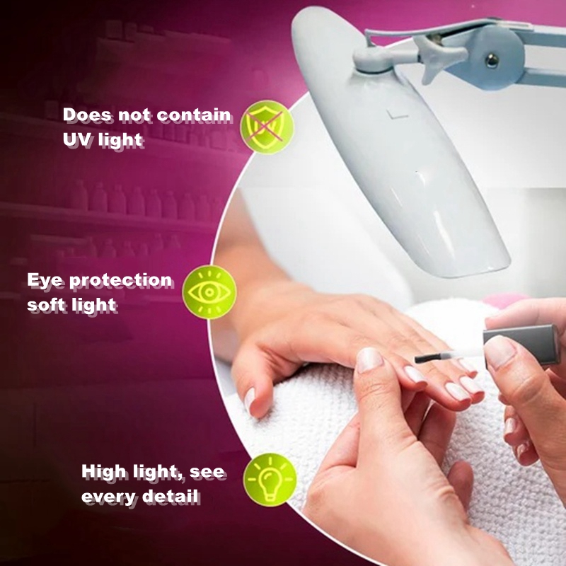 まつげエクステ用LEDランプ,高輝度,386 LED,折りた - Nail Art Extension のレビューと価格