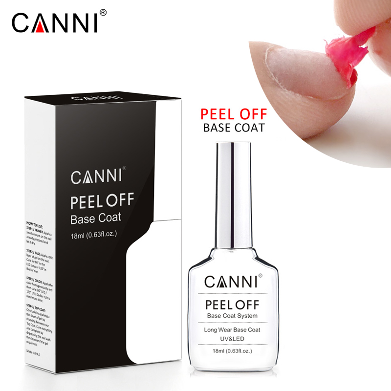 CANNI 18ml TPO HEMAフリー ジェルネイルポ - Peel Off Base Coat のレビューと価格