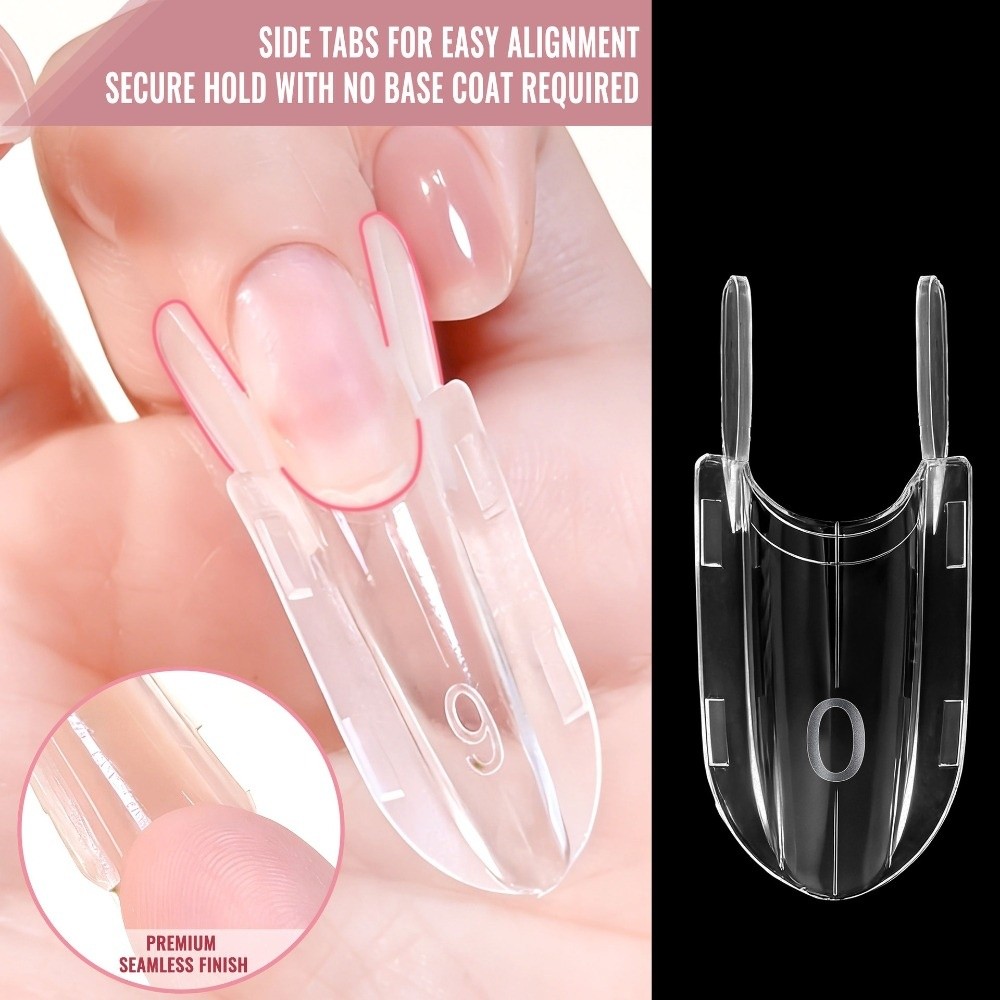 120個入り ロケット型サンドイッチデュアルネイルフォーム  - Nail Art Extension のレビューと価格