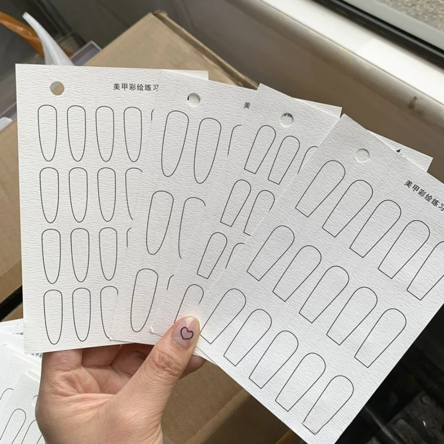 防水プラスチックネイルアートペーパー,両面,ロング,ショート - Nail Art France のレビューと価格