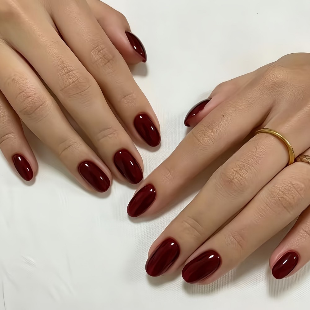 24枚入りミルキーホワイトプレスオンネイルショートスクエア半 - Nail Art Extension のレビューと価格